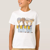 カートゥーン シニア 市民教会 クワイア 歌 Tシャツ (正面)