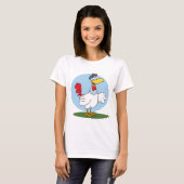 カートゥーン・チキン Tシャツ (正面フル)