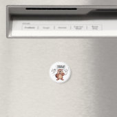 カートゥーン ビーバー 今日は良い日になるよ マグネット (インサイチュ (食洗機))