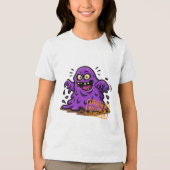 カートゥーン・ブロブ – ハロウィン公認 トライブレンドＴシャツ (正面)