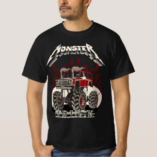 カートゥーン モンスタートラック Tシャツ