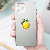 カートゥーン レモン シール (スマートフォン)