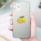 カートゥーン レモン シール (スマートフォン)