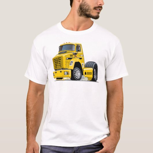 カートゥーン レース トラック Tシャツ (正面)