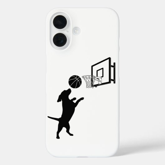 カートゥーン 動物 バスケットボール Case-Mate iPhoneケース (裏面)