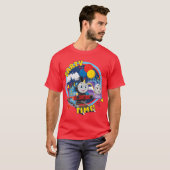 カートゥーン 映画 誕生日 友達 レトロ 面白い おもしろい Tシャツ (正面フル)