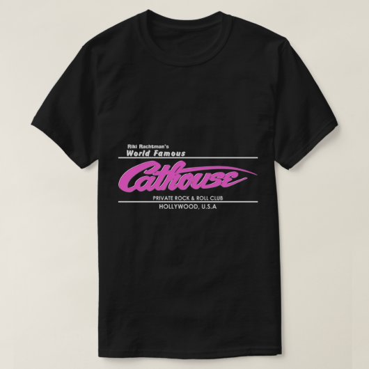 カートハウスロックンロールクラブエッセンシャルTシャツ Tシャツ (デザイン正面)