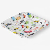 カートラック誕生日パーティー ペーパープレート (傾斜あり)