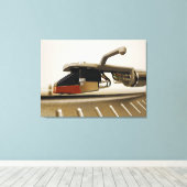 カートリッジマクロショット キャンバスプリント (インサイチュ (ウッドフロア))