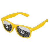 カートンおもしろい漫画サッドアイズパーティーサングラス レトロサングラス (アングル)