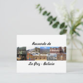カートン郵便レクエルドデラパズボリビア ポストカード (スタンド正面)