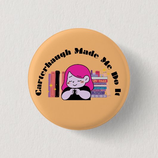 カートーフ私にボタンを作った 缶バッジ (正面)