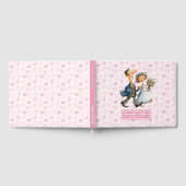 カートーモダンン結婚のカップルのゲストブック ゲストブック (全面)