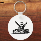 カート勝者 キーホルダー (正面)