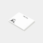 カート名のゴールデンレトリバー ポストイット (アングル)