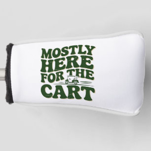 カート目当てでゴルフ場に来た人 Funny Golf Humor ゴルフヘッドカバー