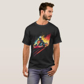 カート競技、モータースポーツ Tシャツ (正面フル)