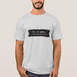 カート・ヴォネガットの屠殺場5のワイシャツ Tシャツ