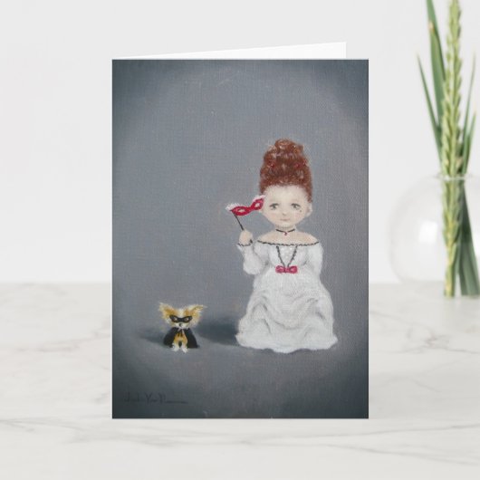 カードか友人-仮面舞踏会カード カード (正面)