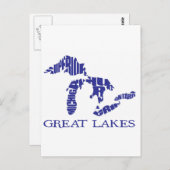 カードか郵便はがき ポストカード (正面/裏面)