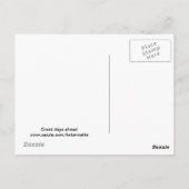 カードがアップする ポストカード (裏面)