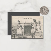 カードが悪かった ノートカード (正面/裏面インサイチュ)