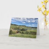 カードくま足Mtns カード (黄色い花)