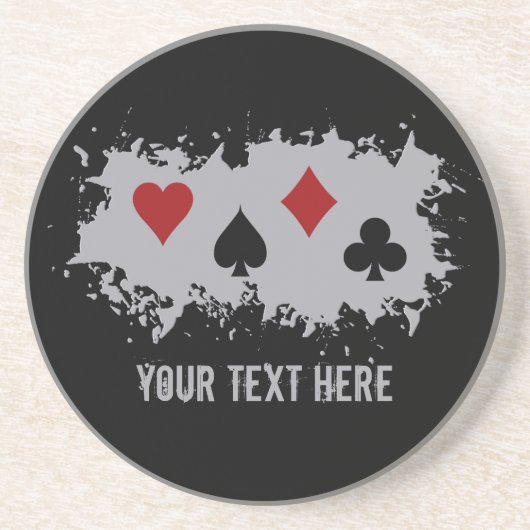 カードしぶきのカスタムのコースター コースター (正面)