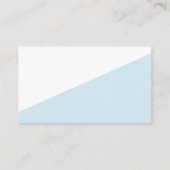 カードではなくベビー用の帳簿男女兼用 エンクロージャーカード (裏面)