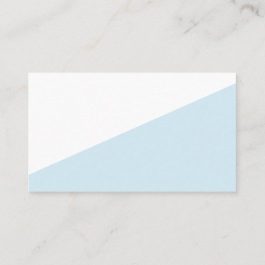 カードではなくベビー用の帳簿男女兼用 エンクロージャーカード (裏面)