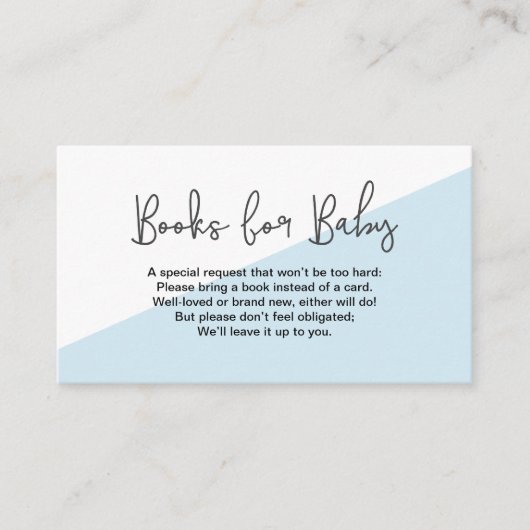 カードではなくベビー用の帳簿男女兼用 エンクロージャーカード (正面)