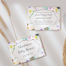 「カードではなく本を持って来い」赤ちゃんシャワードット エンクロージャーカード