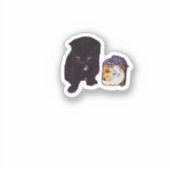 カードで噛み付く シール (正面)