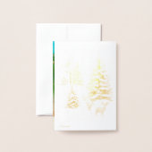 カードで目を眩ませ 箔カード (裏面封筒付き)