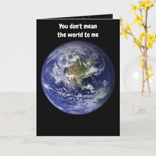 カードとは違う カード (黄色い花)