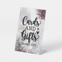 カードとギフトありがとうフローラ結婚 台座サイン