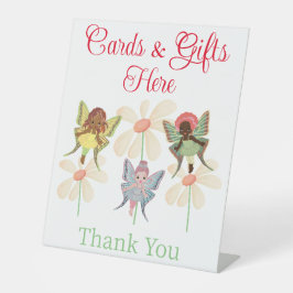 カードとギフトここに署名パーティー 台座サイン