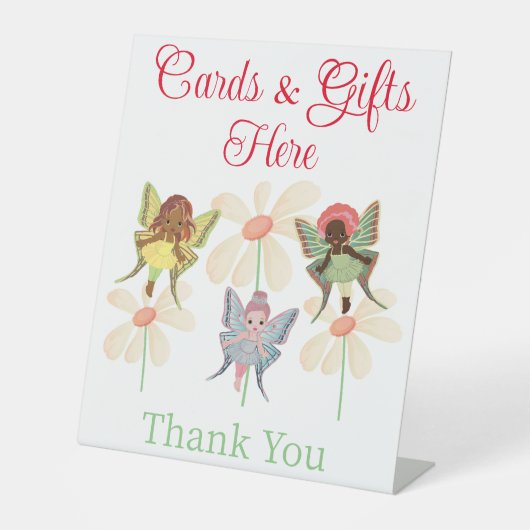 カードとギフトここに署名パーティー 台座サイン (正面)