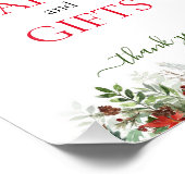 カードとギフトのクリスマスサイン フォトプリント            (角)