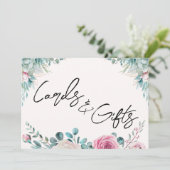 カードとギフトのサイン 招待状 (スタンド正面)