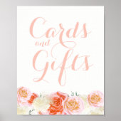 カードとギフトのサイン(8 x 10) ポスター (正面)