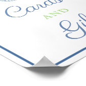 カードとギフトのシノワズリー・チックなベビーシャワーパーティー ポスター (角)