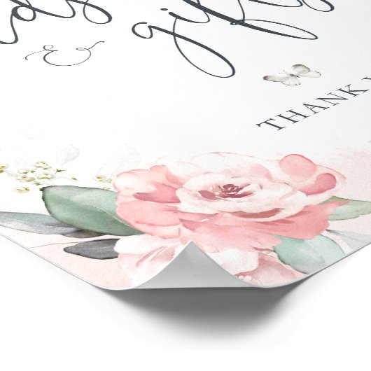 カードとギフトのパーティー記号 ポスター (角)