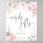 カードとギフトのパーティー記号 ポスター (正面)