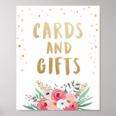 カードとギフトのランチ ブッブリ ブライダル フラワープレート ポスター (正面)