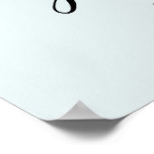 カードとギフトの手描きブランチポスター ポスター (角)