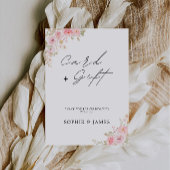 カードとギフトの看板、バラの結婚看板、 招待状