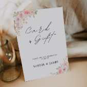 カードとギフトの看板、バラの結婚看板、 招待状