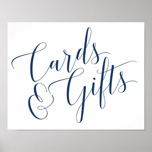 カードとギフトサイン ポスター (正面)