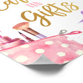 カードとギフトスパパーティーメイクアップグラマーガール ポスター (角)